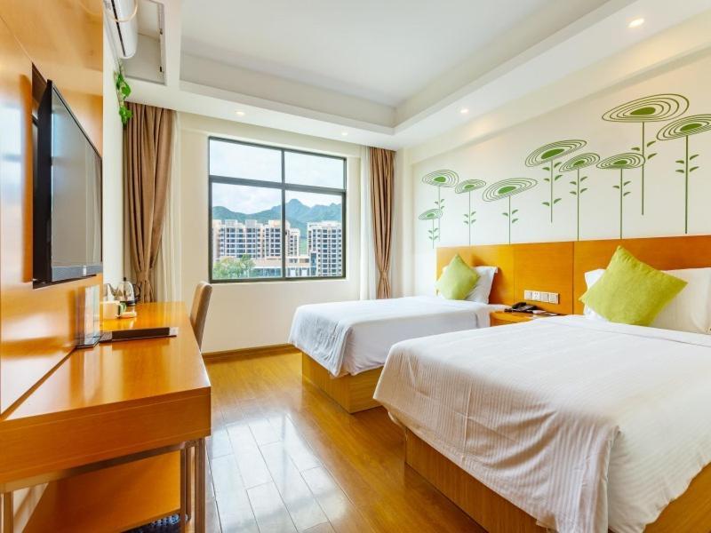 Greentree Alliance Sanya Jiyang District Yalongwan Road Hotel מראה חיצוני תמונה